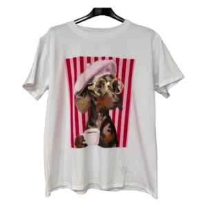 Camiseta Perro París