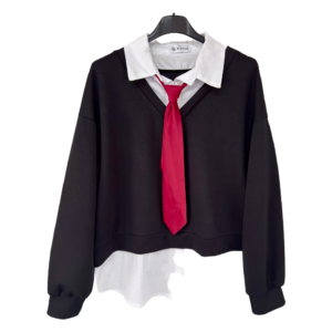 Camisa Corbata Roja