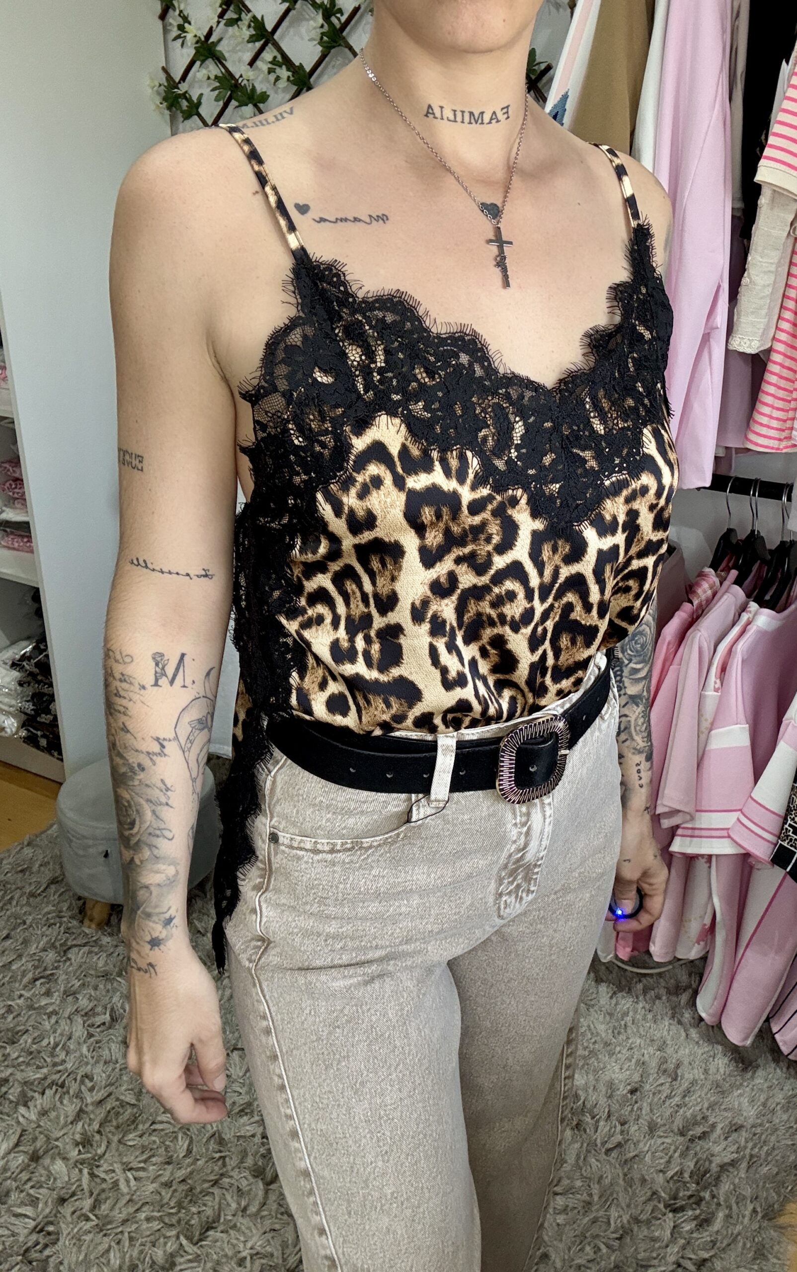 Camiseta Tirantes Leopardo - Imagen 3