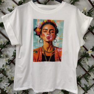Camiseta Blanca Urban Print 😈