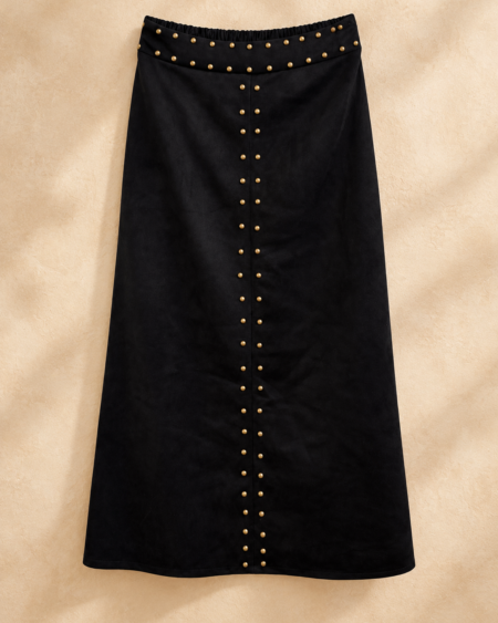 Falda Western Con Tachuelas