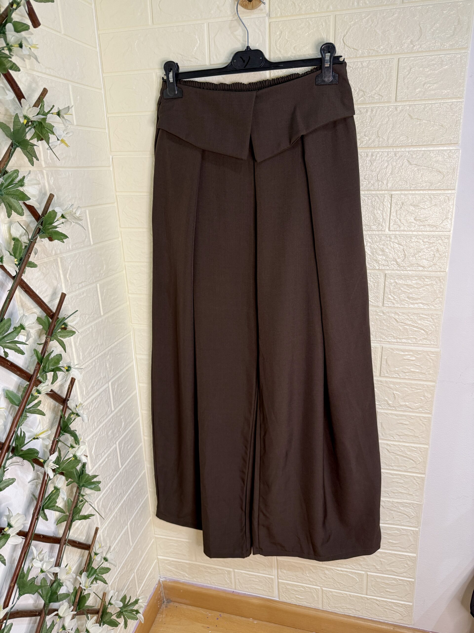 Pantalón Palazzo con Detalle en Cintura - Imagen 2