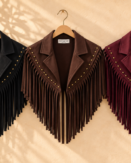 Capa Western con Flecos